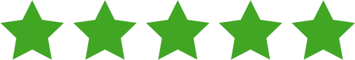 5 stars green