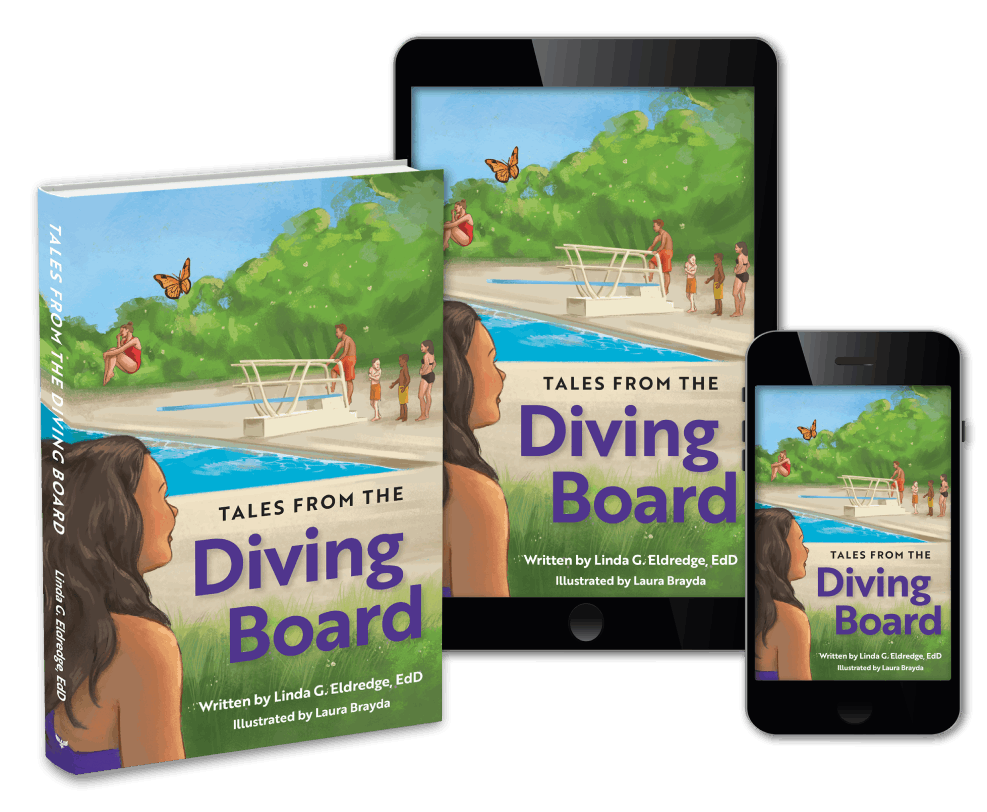 Diving Board Book and ebook layout